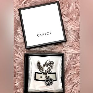 Authentic GUCCI Silver bracelet